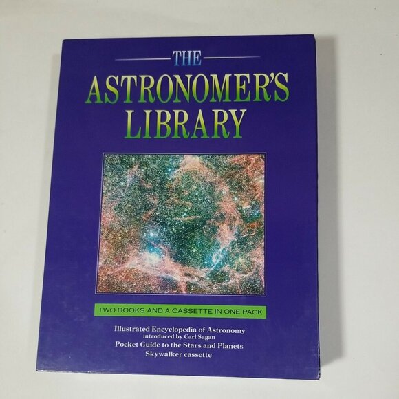 The Astronomers Library (1989, Hardcover) With Tape Cassette - Picture 1 of 5